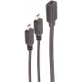 SHIVERPEAKS BS13-20021 Cavo splitter USB-C a 2x Micro-USB B 0,3 m nero