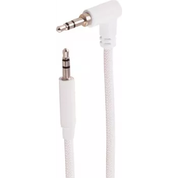 SHIVERPEAKS BS14-07036 cavo audio TRS 3,5mm, angolare a dritto, bianco, 2m