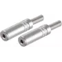 SHIVERPEAKS BS51210-M2 connettore jack stereo 3,5 mm, acciaio inox, connessione a saldare, dorato