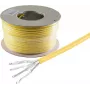 SHIVERPEAKS BS75500-A+-100SSP Cavo di rete Cat.7a S/FTP, 100 m, Giallo
