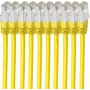 SHIVERPEAKS BS75711-HY-SET-10 cavo patch Cat6 S/FTP, 1 m, RJ45 placcati oro, nero