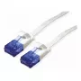 SHIVERPEAKS cavo patch piatto CAT6 UTP 0,5m bianco
