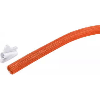 SHIVERPEAKS set canaline flessibili per cavi, 13mm, arancione, 3,75m (BS18-33377)