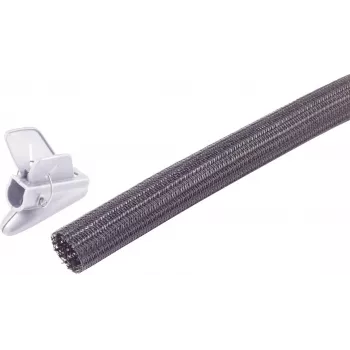 SHIVERPEAKS set canaline flessibili per cavi, diametro 19 mm, nero, lunghezza totale 3,75 m BS18-35375
