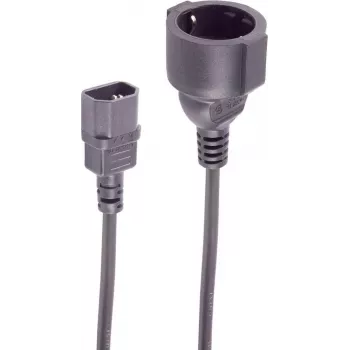 SHIVERPEAKS cavo adattatore IEC C14, CEE 7/3, 1mm², UPS, 2m (BS09-07035)