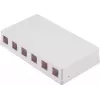 SHIVERPEAKS scatola a parete Keystone, 6-Port, bianco (BS08-10118)
