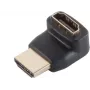 SHIVERPEAKS S/CON Maximum Connectivity adattatore HDMI connettore maschio su connettore femmina, angolato 90° verso l'alto, dorato, 4K2K, nero (77407-1)