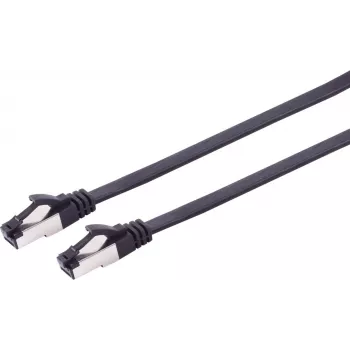 SHIVERPEAKS S-Conn cavo di rete Cat8.1 U/FTP, 0,25 m, nero 08-43005