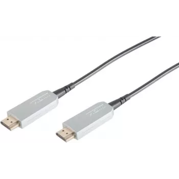 SHIVERPEAKS S/CONN maximum connectivity cavo HDMI ottico attivo 20m - 4K 60Hz, 18Gbps, dorato 01-20095