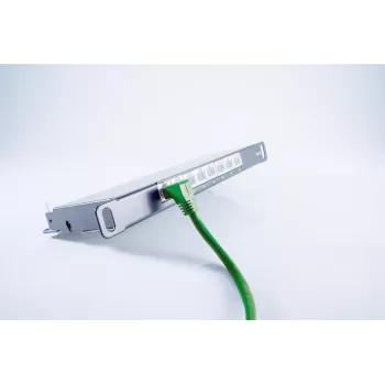 SHIVERPEAKS S/CONN maximum connectivity Cat 6 S/FTP PIMF cavo patch di rete, RJ45 angolare su dritto, verde, 20 m (08-64093)