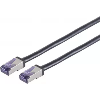 SHIVERPEAKS S/CONN maximum connectivity Cavo patch Cat. 6A Flex S/FTP, 0,25 m, nero (08-28005)