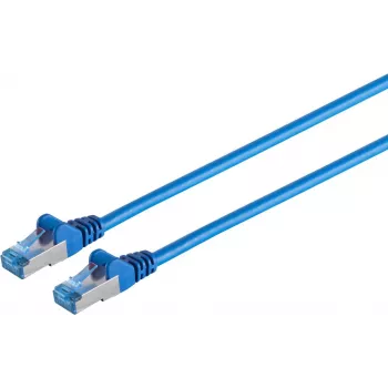 SHIVERPEAKS S/CONN maximum connectivity Cavo patch di rete Cat 6A S/FTP PIMF, RJ45, 7,5 m, blu (75717-B)