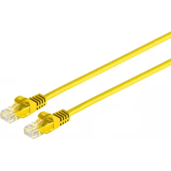 S/CONN maximum connectivity Cavo patch RJ45 U/UTP con cavo grezzo Cat.7, 1 m, giallo (08-35022)