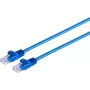 SHIVERPEAKS S/CONN maximum connectivity Cavo patch RJ45 Cat.7 U/UTP, blu, 0,5 m (08-35011)