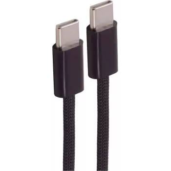 SHIVERPEAKS cavo di ricarica USB-C a USB-C intrecciato, 240W PD 3.1, USB 2.0, 3m, nero BS14-22045