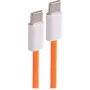 SHIVERPEAKS cavo di ricarica USB-C su USB-C intrecciato, 60W PD, 2m, arancione BS14-21037