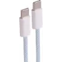 SHIVERPEAKS cavo USB-C a USB-C, tessuto intrecciato, 3 m, blu, 60W PD, USB 2.0 BS14-21041