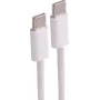 SHIVERPEAKS cavo di ricarica USB-C a USB-C, 2.0, 240W, bianco, tessuto, 3m (BS14-22046)