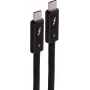SHIVERPEAKS cavo USB-C a USB-C Thunderbolt 5 UltraFlex, 240W, 2m, nero BS13-75035