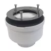 Piletta per piatto doccia girevole cromata 90mm