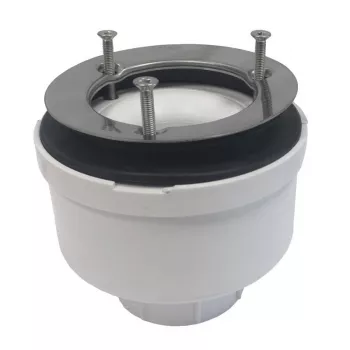 Piletta per piatto doccia girevole cromata 90mm