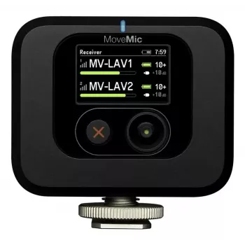 Shure MV88+W-KIT-Z6 microfono stereo wireless con ricevitore supporto per fotocamera