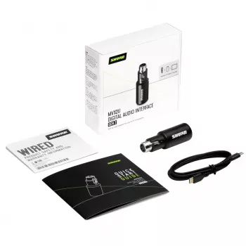 Shure MVX2UG2 interfaccia audio digitale XLR su USB