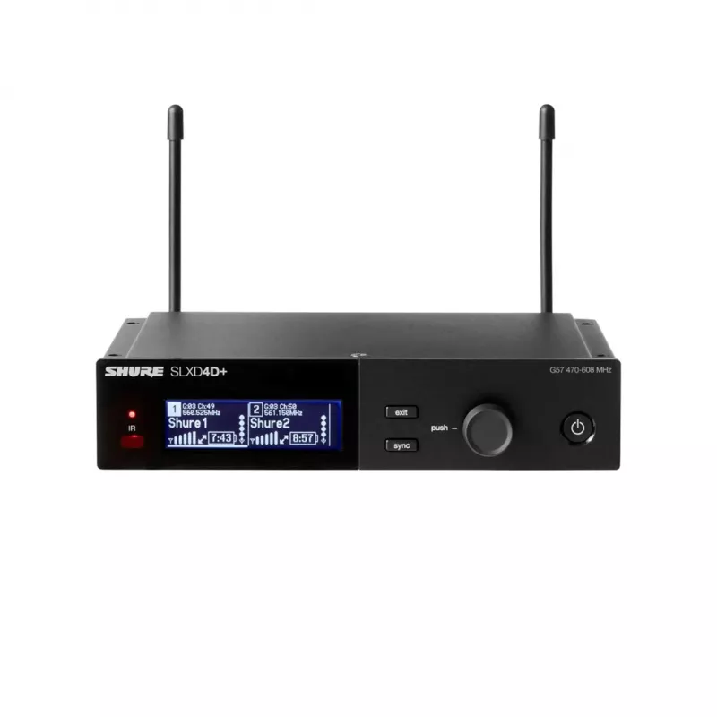 Shure SLXD24D+E/58 sistema wireless duale con capsule SM58