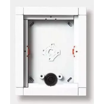 Siedle Vario Custodia da parete GA 612-1/1-0 SM argento metallico