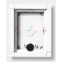 Siedle Vario Custodia da parete GA 612-1/1-0 SM argento metallico