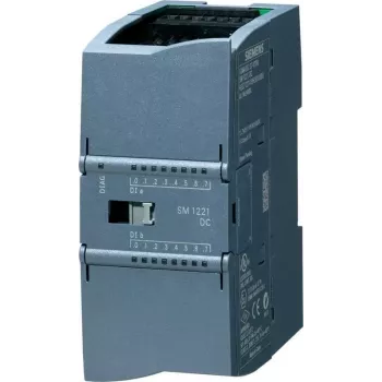 Siemens 6ES7221-1BH32-0XB0 SIMATIC S7-1200 SM 1221 Modulo di ingresso digitale, 16 DI, 24 V DC, sink/source, morsetti a vite