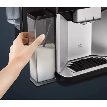 Siemens EQ.500 TQ507R03 Macchina per caffè automatica, 1,7 l, titanio grigio