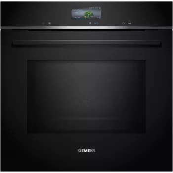 SIEMENS HM736GAB1 iQ700 forno da incasso con microonde, nero, 60 cm, Home Connect