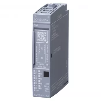 Siemens SIMATIC ET 200SP modulo di uscita digitale DQ 8x24VDC 6ES7132-6BF01-0CA0