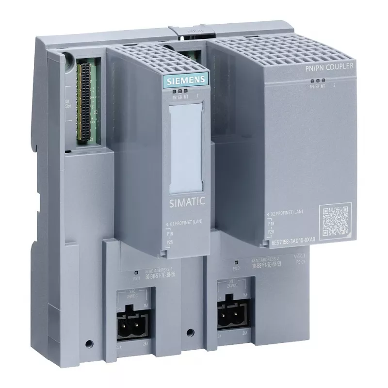 SIEMENS SIMATIC PN/PN Coupler 6ES7158-3AD10-0XA0 | accoppiatore PROFINET IO per interconnessione di rete