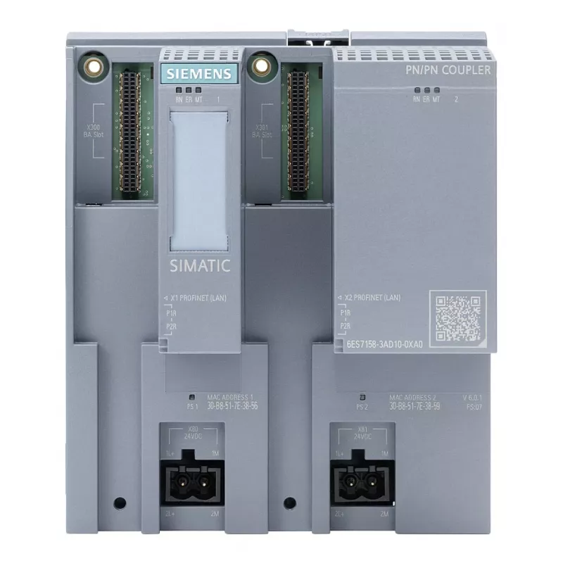 SIEMENS SIMATIC PN/PN Coupler 6ES7158-3AD10-0XA0 | accoppiatore PROFINET IO per interconnessione di rete