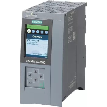 Siemens SIMATIC S7-1500 CPU 1515-2 PN CPU standard 500 KB memoria programma 3 MB memoria dati 2 interfacce PROFINET