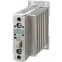Siemens SIRIUS 3RF23 Contattore a semiconduttore, monofase, 30 A, 48-460 V AC, controllo 24 V DC, commutazione a zero, morsetti a vite, guida DIN 3RF2330-1AA04