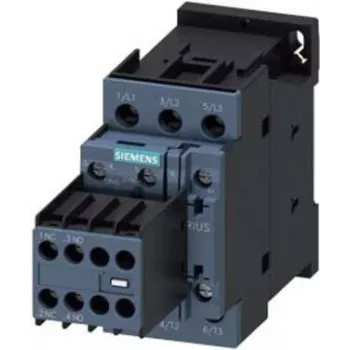 SIEMENS SIRIUS 3RT2028-1AP04 contattore, 3 poli, 38 A, bobina 230 V AC, 18,5 kW