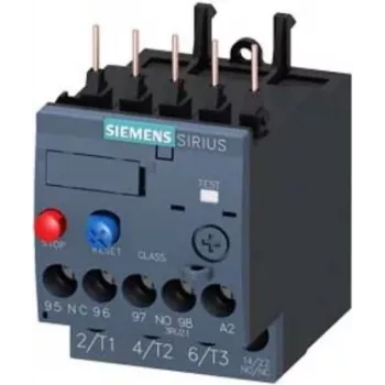 SIEMENS SIRIUS 3RU21161JB0 relè termico di sovraccarico 7-10 A classe 10 S00 morsetti a vite