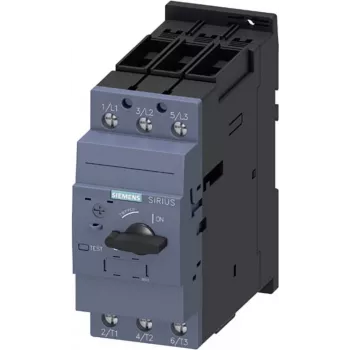 SIEMENS SIRIUS 3RV2031-4WA10 interruttore di protezione motore, 2,2-3,2 A, classe 10, 690 V AC, 3 poli, morsetto a vite