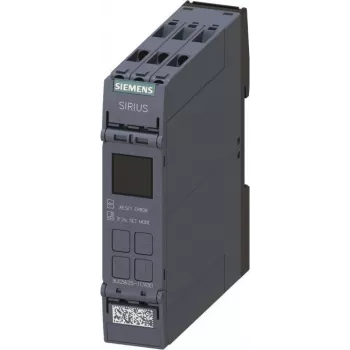 SIEMENS SIRIUS 3UG5625-1CW30 relè di monitoraggio corrente differenziale, sensibile AC/DC, 24-240 V AC/DC, 1 canale, LCD digitale, 2 scambi