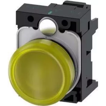 Siemens SIRIUS ACT 3SU1102-6AA30-3AA0 Spia luminosa LED gialla, 24V AC/DC, 22mm