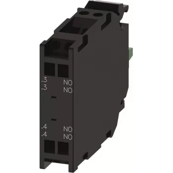 Siemens SIRIUS ACT modulo di contatto, 2 NC, morsetto a vite, 3SU14001AA103DA0
