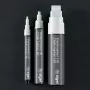 SIGEL Chalk Marker 150 punta a scalpello 5-15 mm bianco cancellabile 1 pezzo