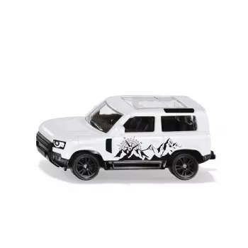 SIKU Land Rover Defender 90 (bianco/nero) scala 1:16 modello in pressofusione