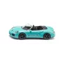 SIKU Porsche 911 Turbo S Cabriolet turchese/nero modellino die-cast 1:55