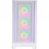 SILENTWARE Flow 110 ARGB White Case Mid-Tower in vetro temperato