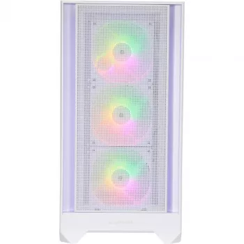 SILENTWARE Flow 110 ARGB White Case Mid-Tower in vetro temperato