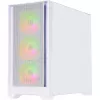 SILENTWARE Flow 110 ARGB White Case Mid-Tower in vetro temperato
